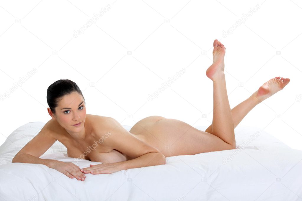 Naked Woman Lying On A Bed Stock Photo Photography33 11071871